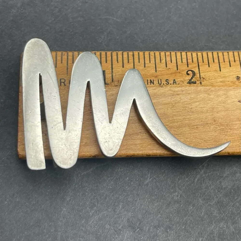 Taxco Tornado Modernist Pin Pendant Mexico Sterling Silver TB-51 925 Twister 925